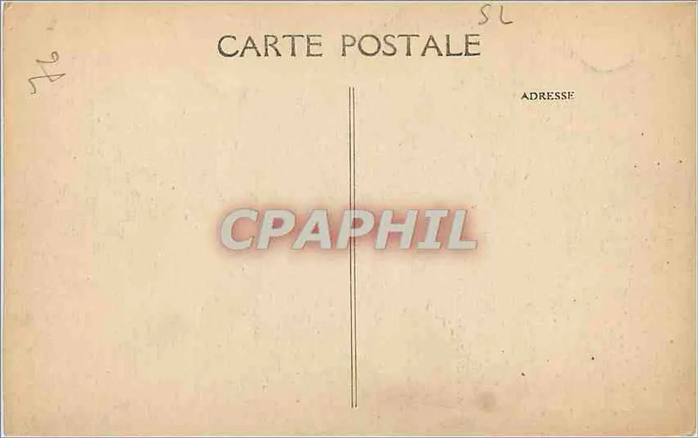 Dieppe — Vista geral da Praia — Editor: A Cidade de Dieppe, n° 2452 - Verso