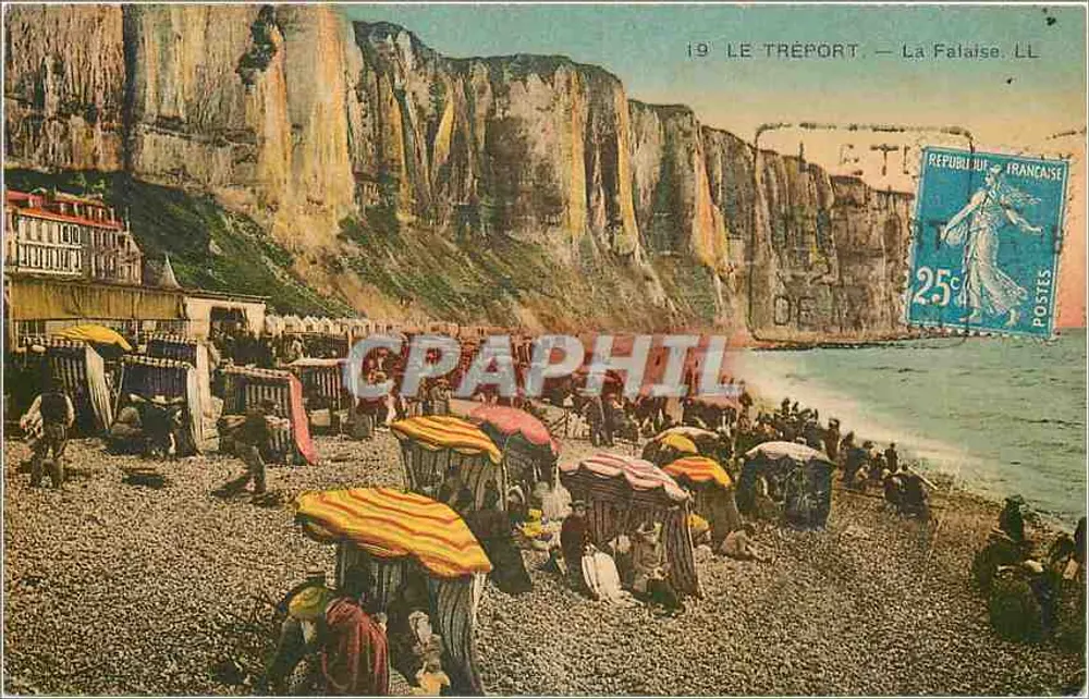 Le Tréport — A Falésia LL — editor LL, n°19 - Frente
