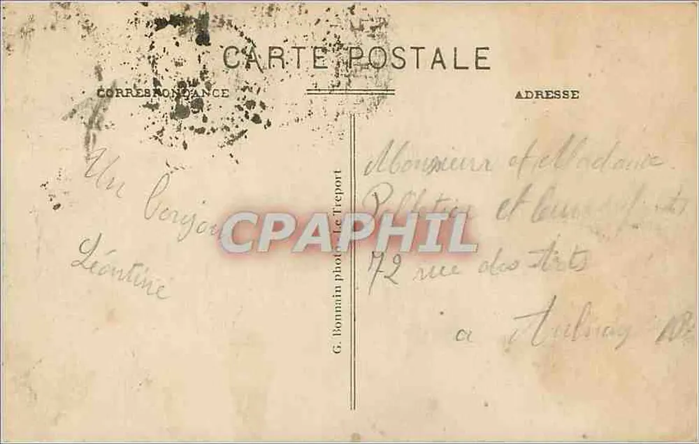 Le Tréport - Les Pâtis - Hotel Trianon - Reverso