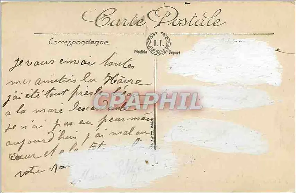 Le Havre — Vista Panoramica — Vise Paris n°218 — LL - Verso