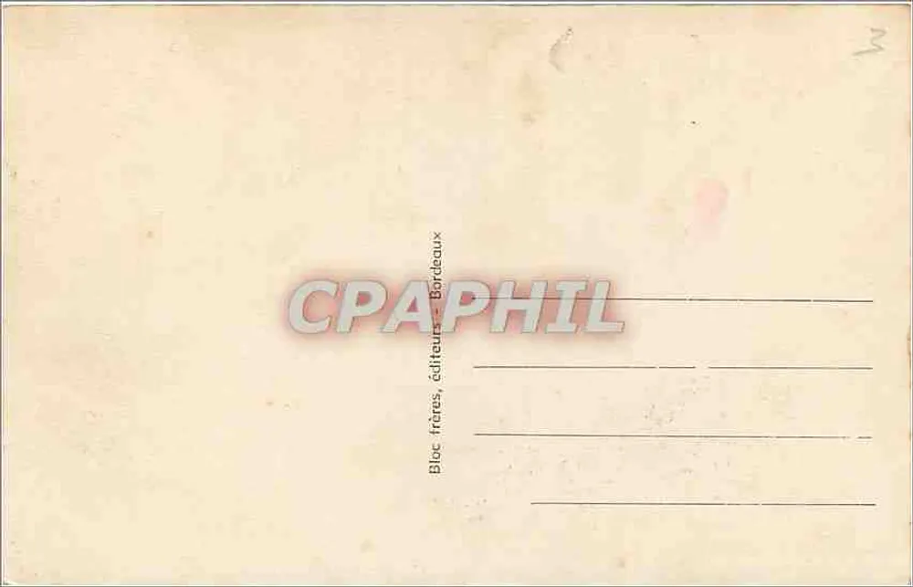 Le Havre — Place Gambetta - Bassin du Commerce — TITO - Verso