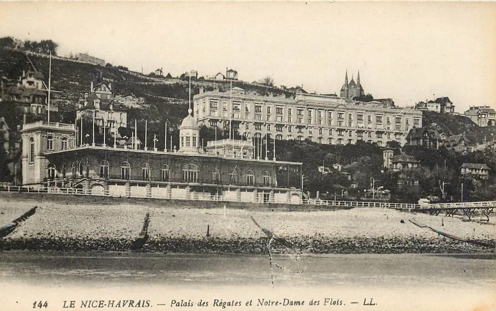 Le Nice-Havrais — Palast der Regatten und Notre-Dame des Flots — LL. - Vorderseite