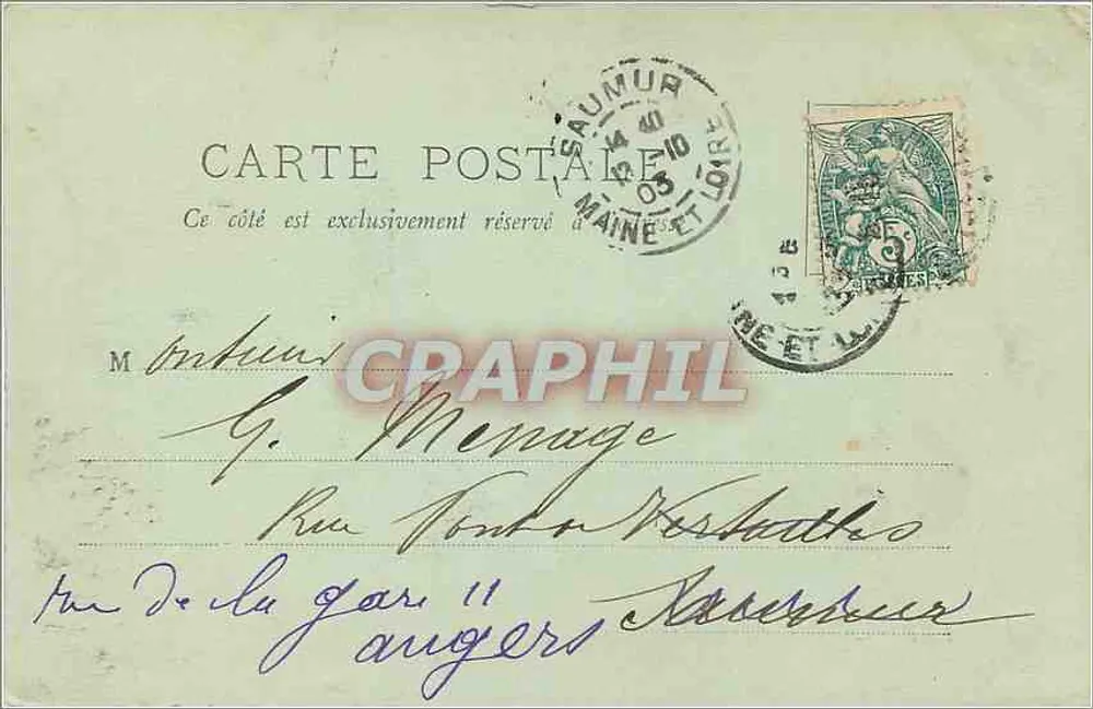 Le Havre — Le Boulevard Maritime et la Hève — LL. - Verso