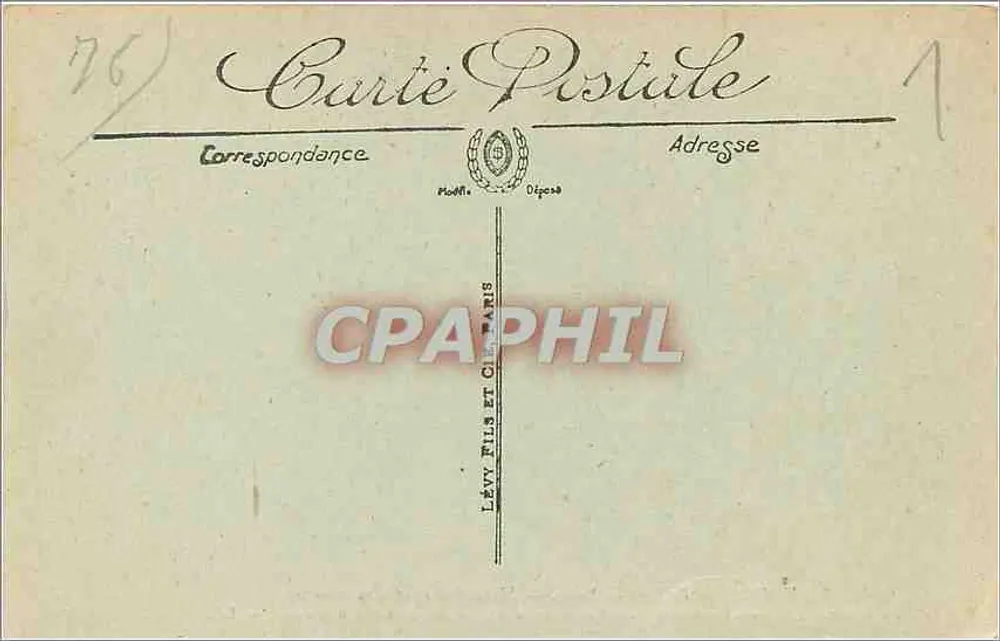 Le Havre — Il Generale Lefebvre-Desnouettes morto in un naufragio sulle coste dell'Irlanda — Monumento eretto in sua memoria — Editore LL. - Verso