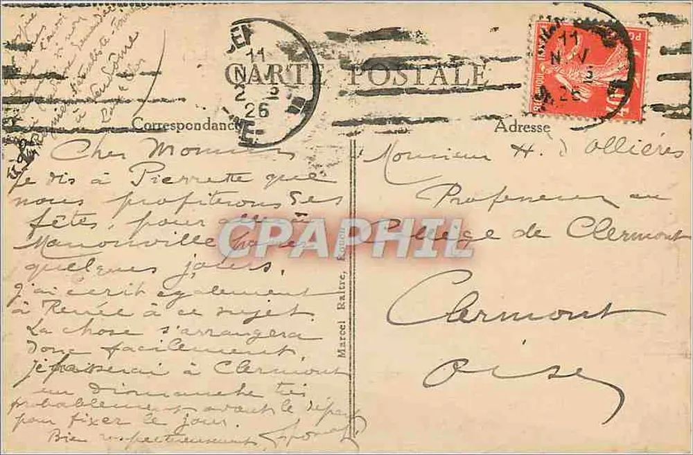 Rouen — Rue Saint-Romain (Vieilles Maisons du XVᵉ siècle) — Éditeur inconnu, n° 184 - Verso