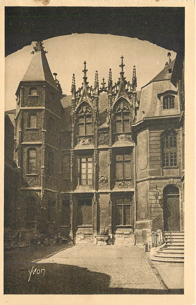 Hotel du Bourgtheroulde — Rouen — Edizione d'Arte YVON - Recto
