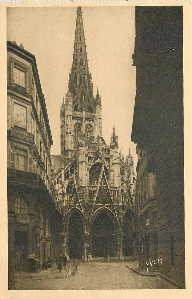 Igreja de São Maclou — Rouen — Edição YVON - Frente