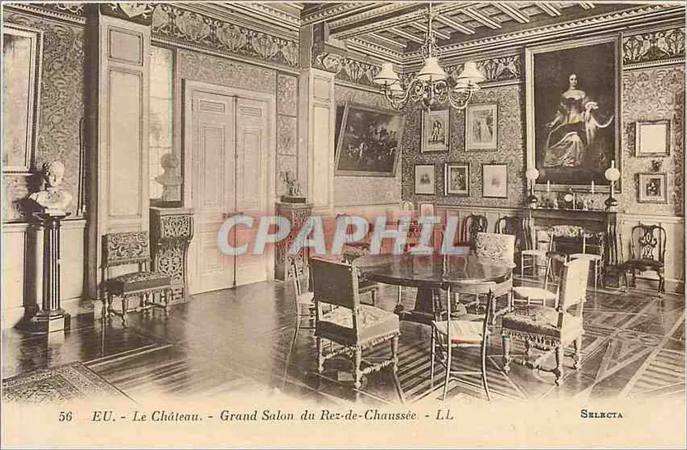 EU - Das Schloss - Großer Salon im Erdgeschoss - SELECTA - Vorderseite