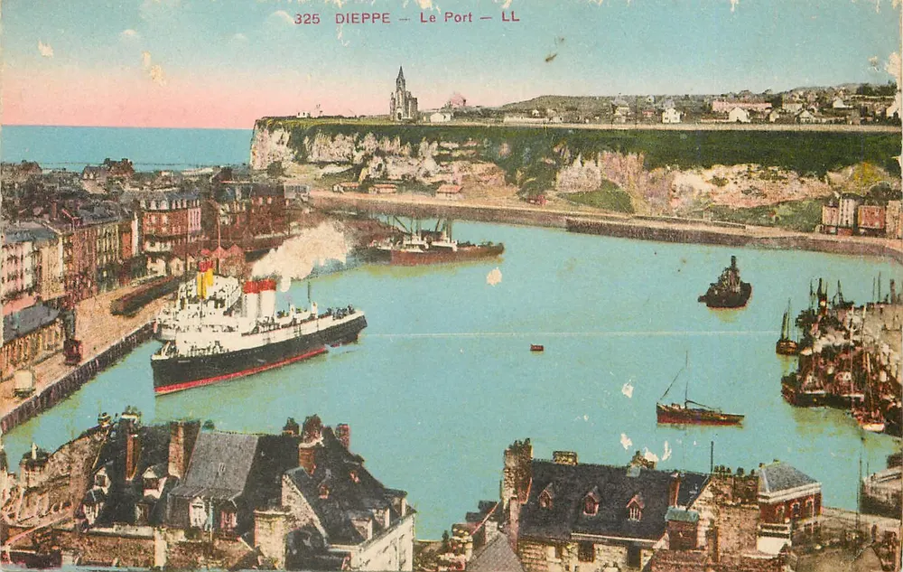 Dieppe — O Porto — LL - Frente