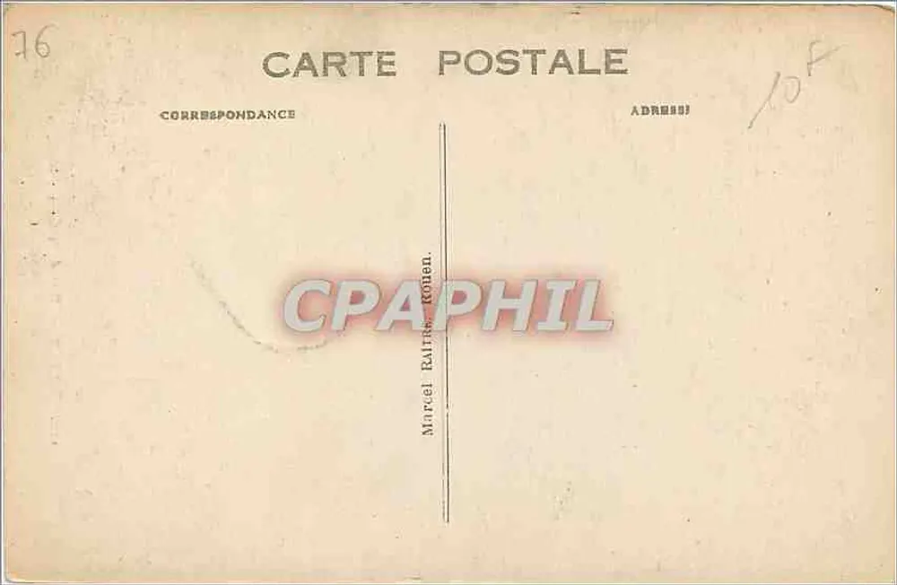 Rouen — Rue de la Grande Horloge — Editor: J. Jouets, n° 117 - Verso