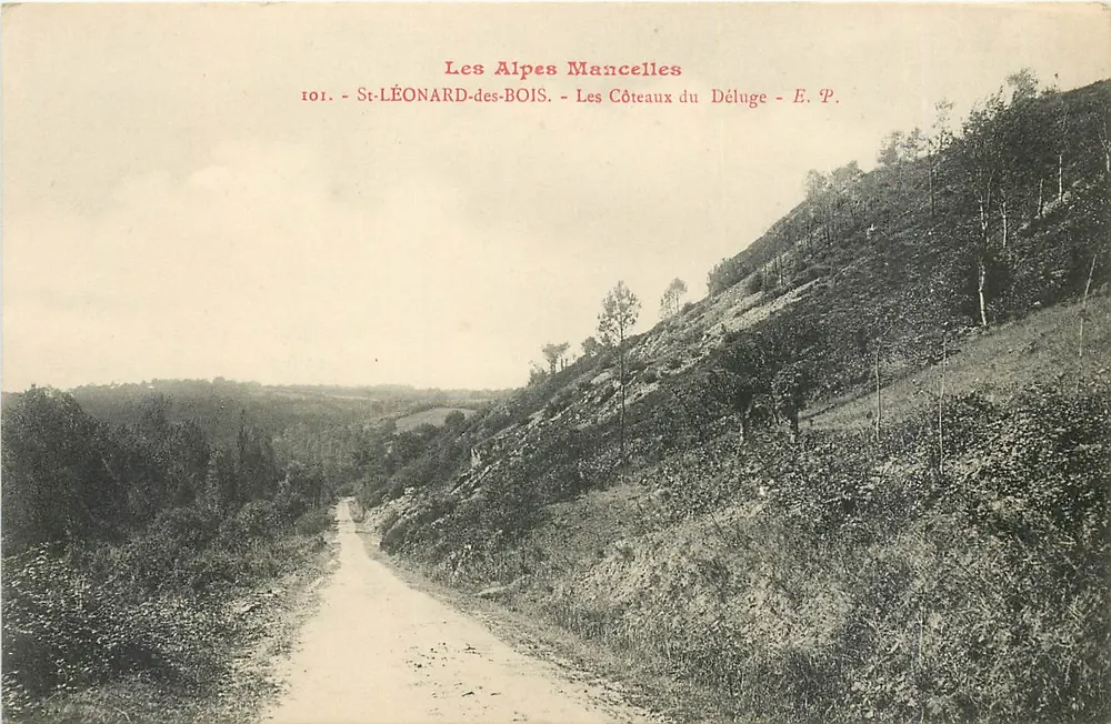 Les Alpes Mancelles — St-Léonard-des-Bois — Les Côteaux du Déluge — E.P. - Recto