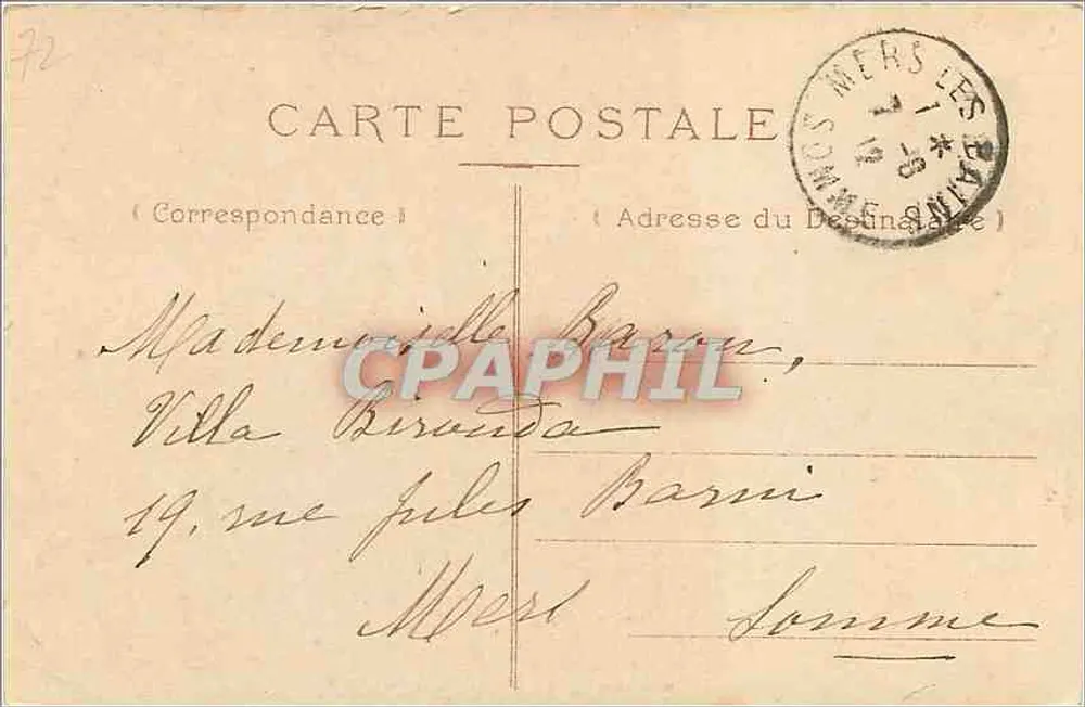 Le Mans — Abside da Catedral — Editor: Cape-Tufiels, n°29 - Verso