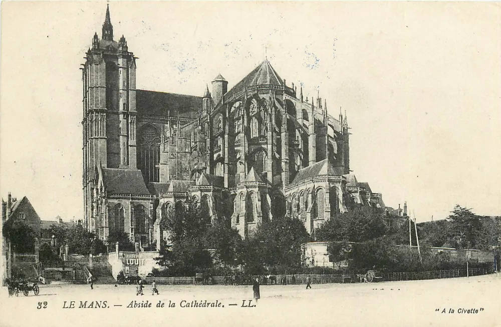Le Mans — Abside da Catedral — LL. — A la Civette - Frente