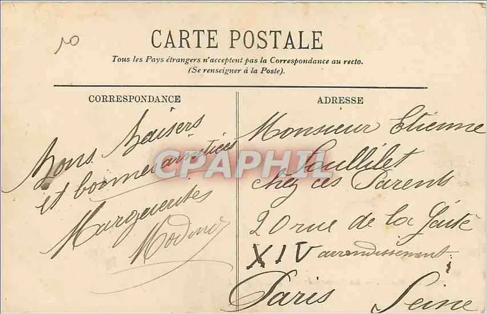 LE MANS — A Promenade dos Jacobinos — LL. — n°72 - Verso