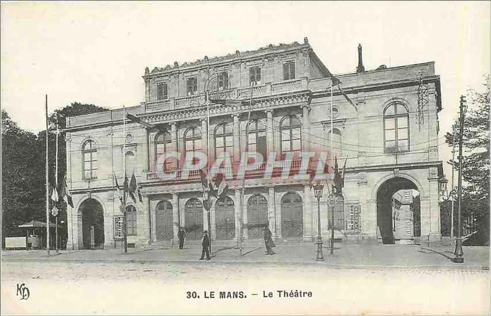 Le Mans — O Teatro — Graphithil, n°30 - Frente