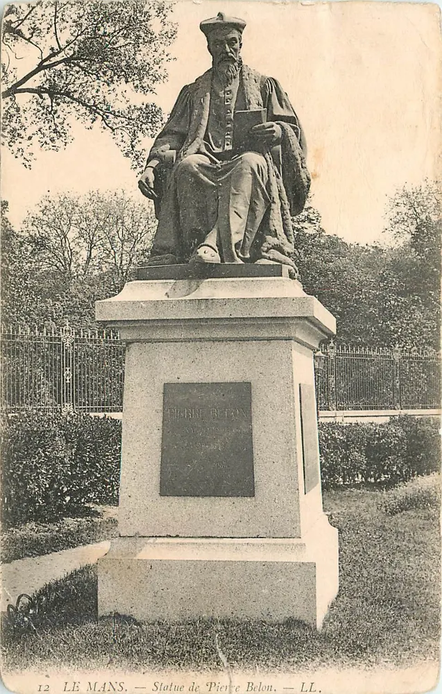 Le Mans — Estátua de Pierre Belon — LL. 12 - Frente
