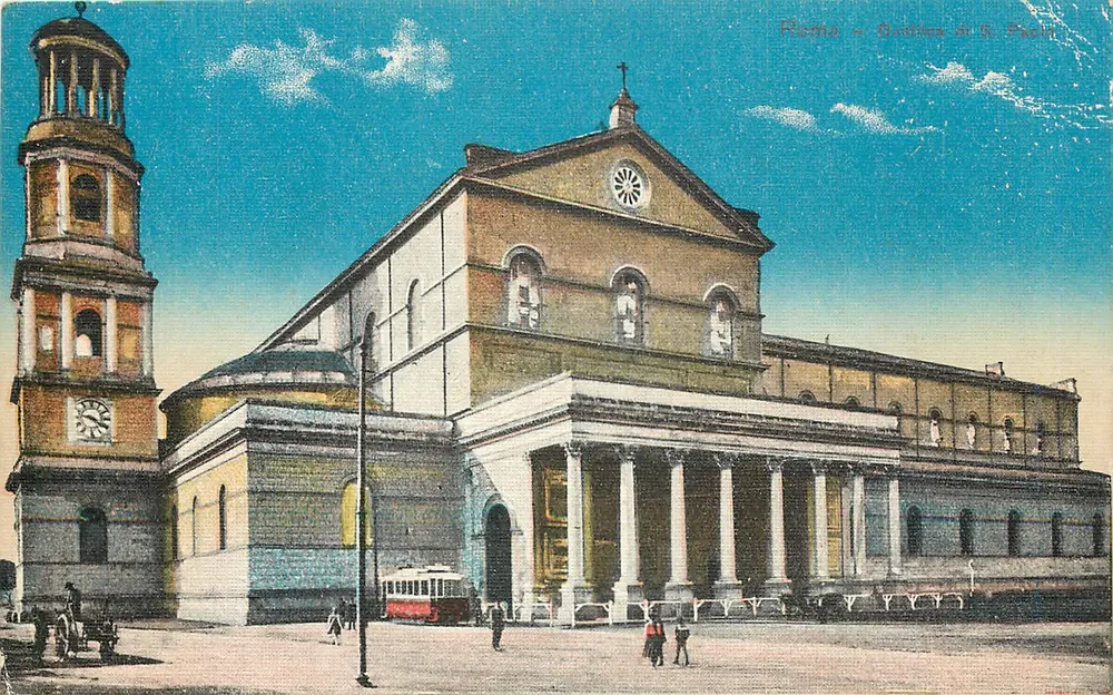 Riccia - Igreja de S. Paulo — Editor E.V.R. n°18 - Frente