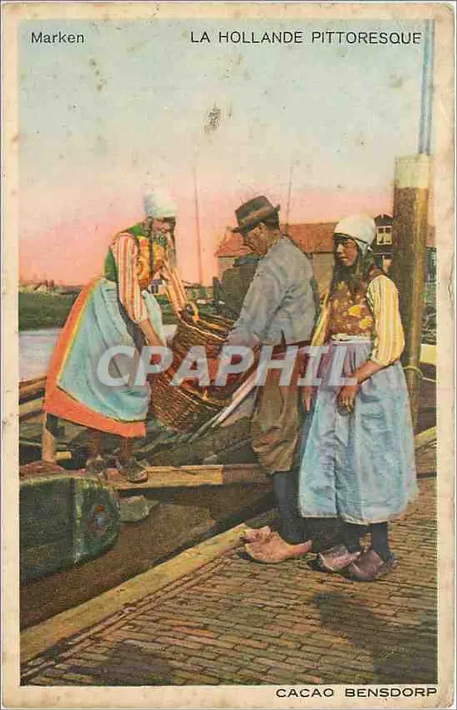 Marken — cena de mercado fluvial — CACAO BENS DORP - Frente