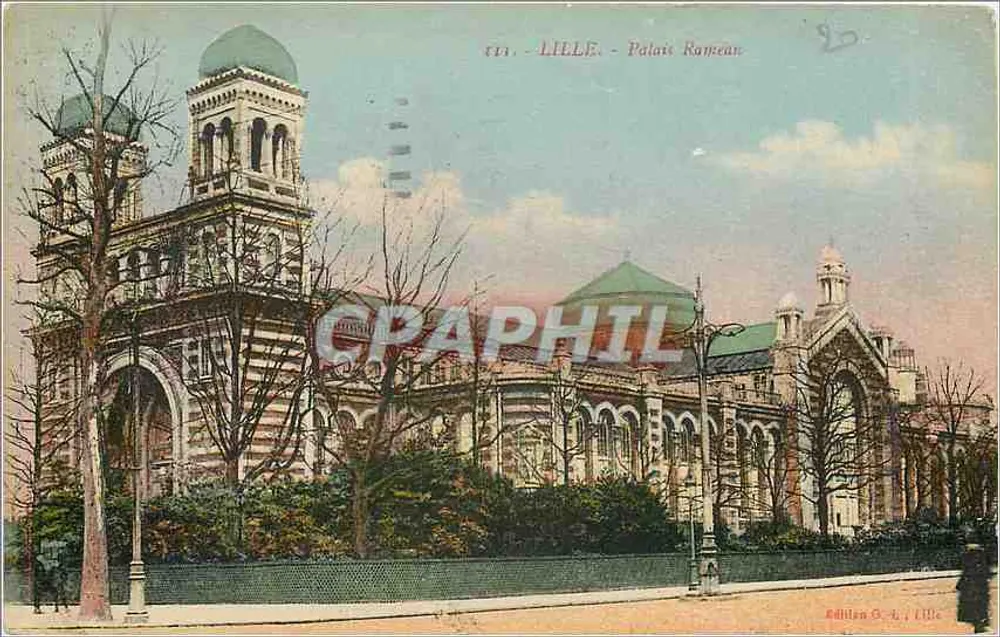 LILLE - Palácio Rameau — Edição O. L. Lille, n° 920 - Frente