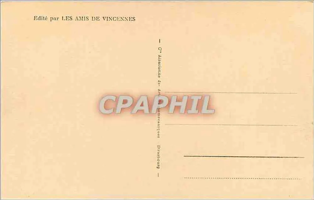 Vincennes - La Ste-Chapelle et le Trésor — Édité par LES AMIS DE VINCENNES, n° 41 - Verso