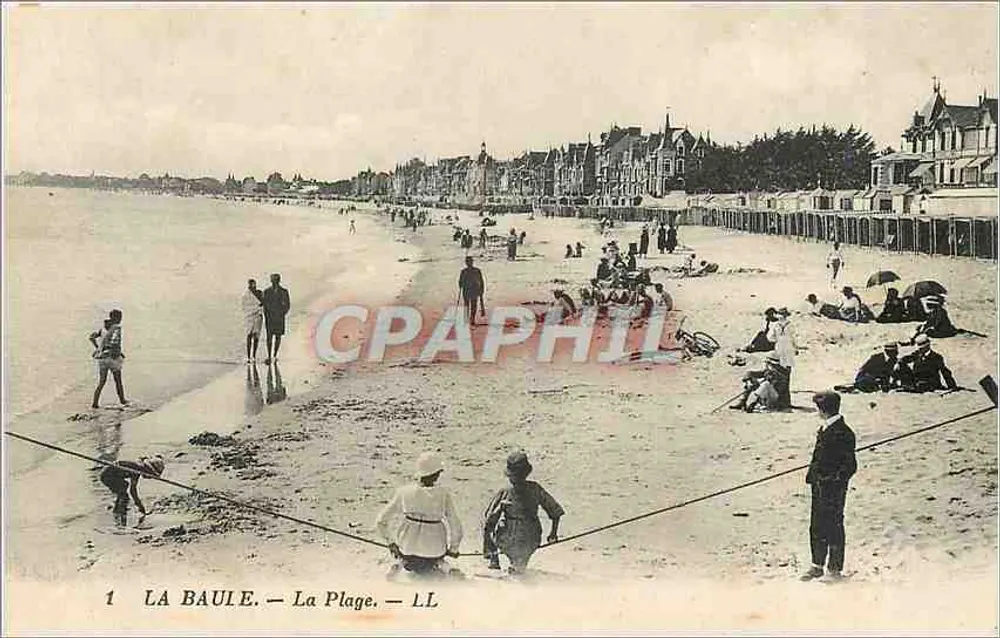 La Baule — A Praia — LL - Frente