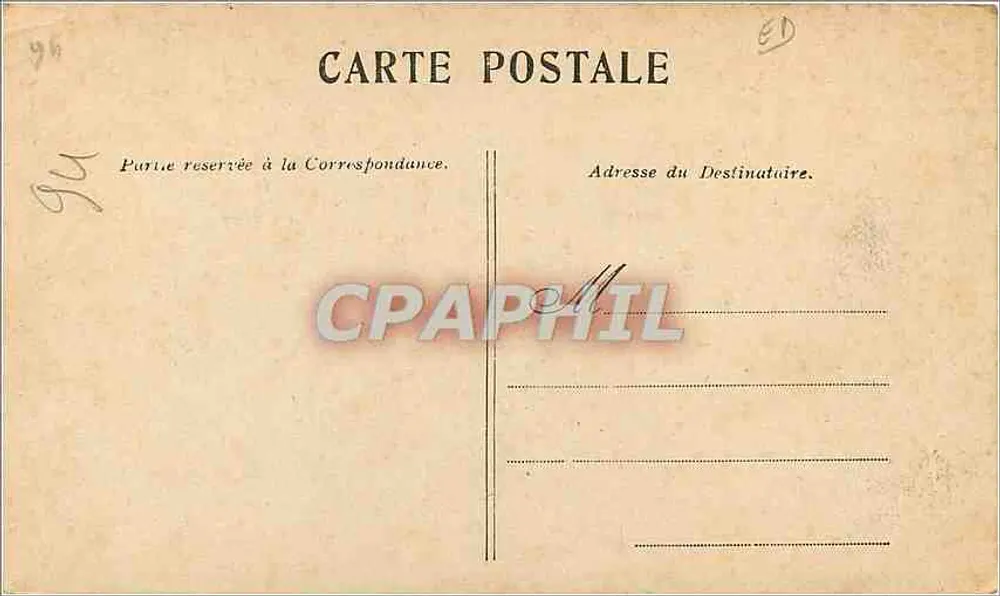 La Marne — A Ponte do Perreux - Verso