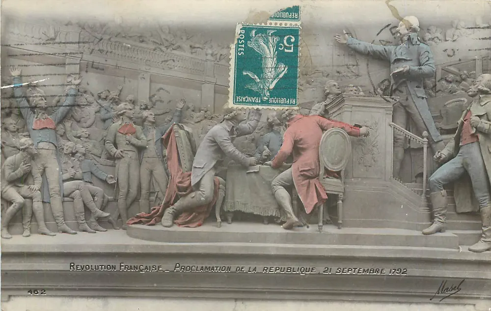 Proclamation de la République — 21 septembre 1792 — Masel - Recto