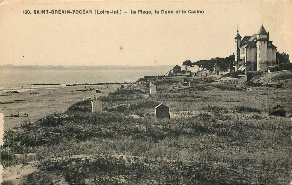 Saint-Brévin-l'Océan (Loire-Inf.) — Die Strände, die Düne und das Casino - Vorderseite