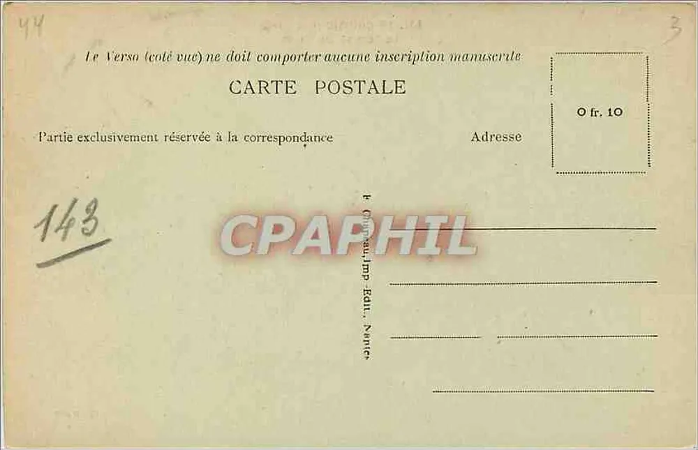 Le Croisic (Loire-Inf.) — Der Hafen und die Kais — n°701 - Rückseite