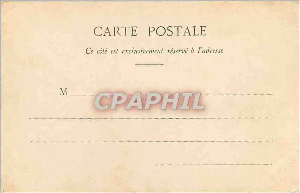 Saint-Nazaire - Le Rocher du Lion — Collection G. I. D., n° 121 - Verso