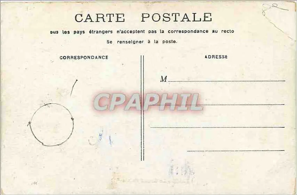 PARIS - Wielki Pałac — widok z zewnątrz - Rewers