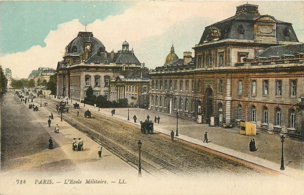 PARIS — De Militaire School — LL. — n° 714 - Voorkant