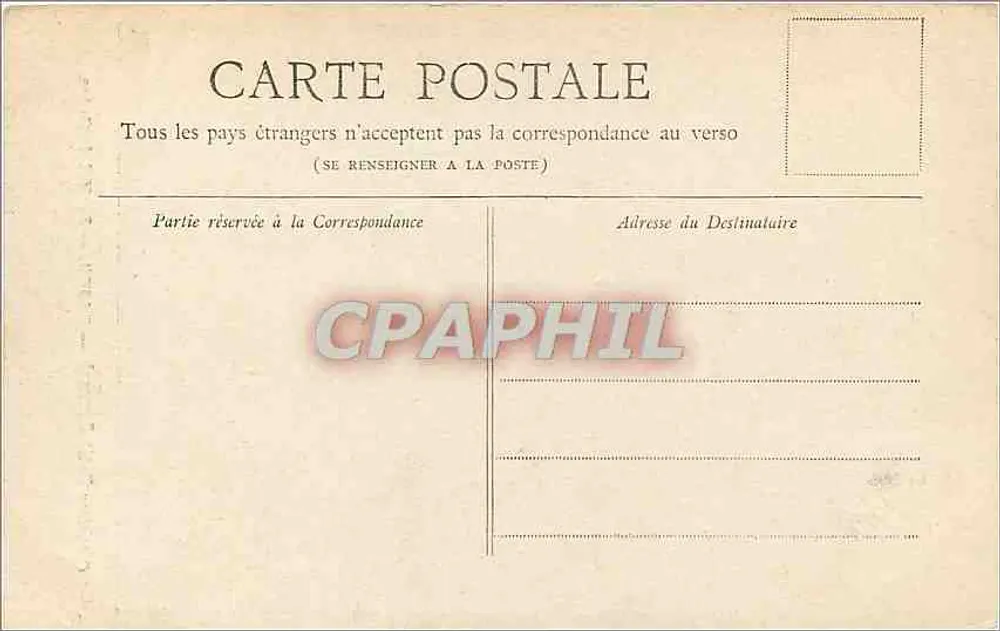 O Vale de Grace — Paris — Coleção Petit Journal - Verso