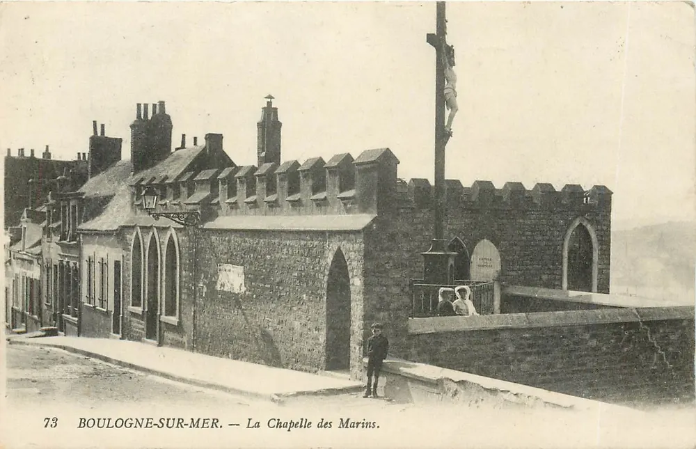 Boulogne-sur-Mer — La Chapelle des Marines — Éditeur non identifié, n° 73 - Recto