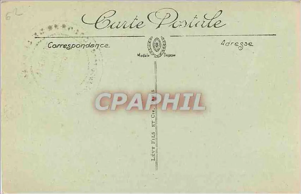 Boulogne-sur-Mer — Die Säule der Grande Armée — Verlag LL, n° 273 - Rückseite