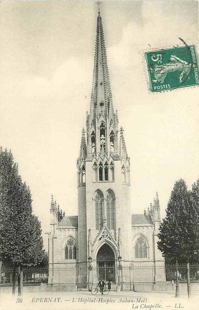 ÉPERNAY — Die Kapelle des Hospizes Auban-Moët — LL. - Vorderseite