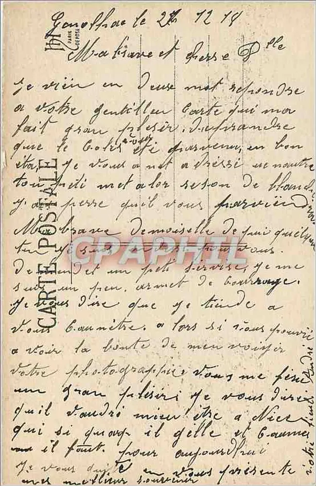 Die Vier Meister des Sieges — Herr Foch, Herr Clemenceau, Herr Lloyd George, Herr Wilson — Verlag nicht sichtbar - Rückseite