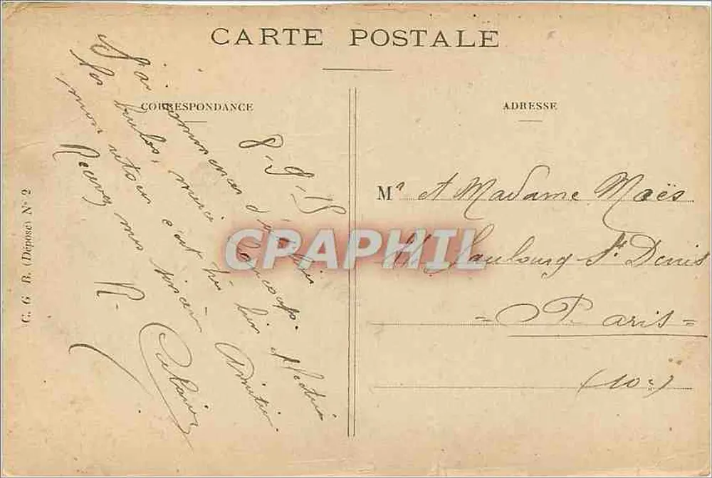 Guerre 1914 — Notre 7e en Argonne — Our 7th in Argonne — G. Bleex - Verso