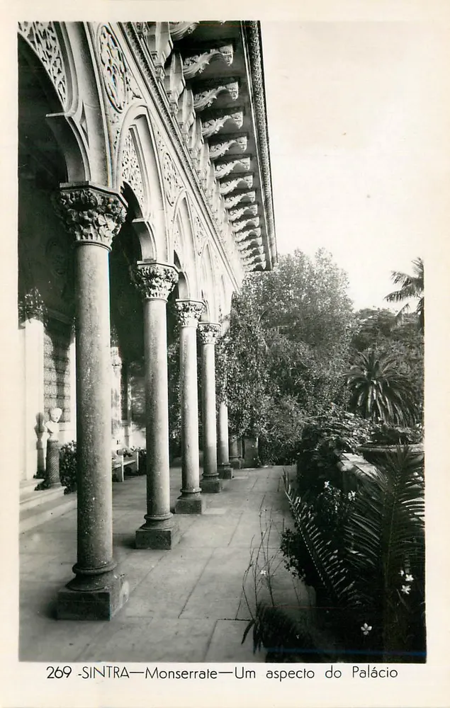 SINTRA—Monserrate—Een aspect van het Paleis - Voorkant