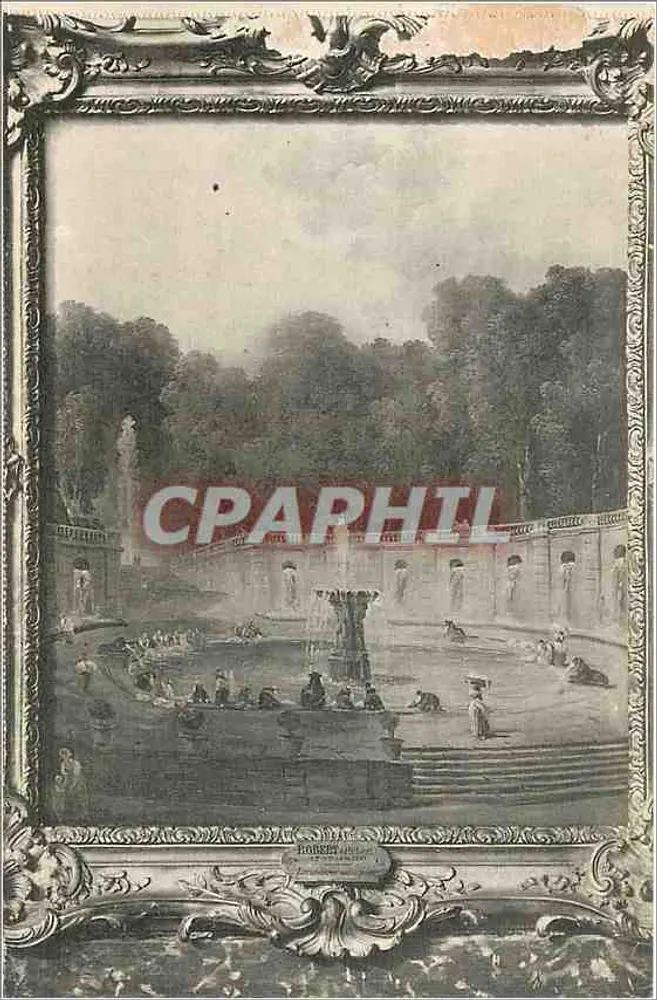 Lavandières dans un parc — Palais des Beaux-Arts de la Ville de Paris — Hubert Robert - Recto