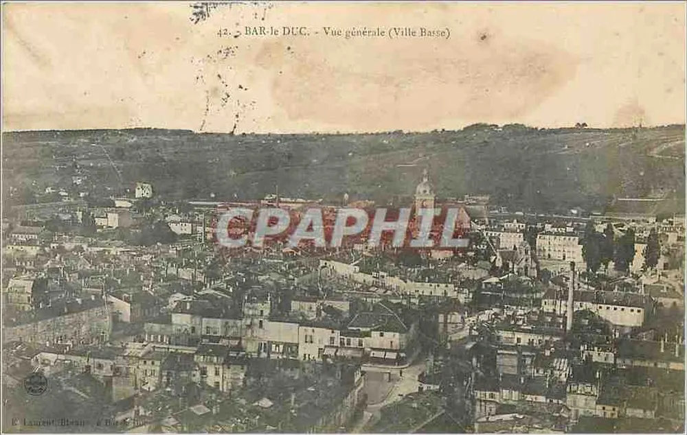 BAR-LE-DUC - Algemene uitzicht (Lage stad) - Uitgever Laurent-Beau & Cie - Voorkant