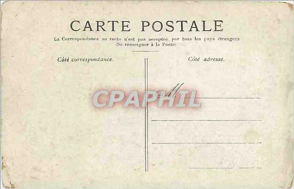 Paris — Le Châtelet — Monument aos Mortos e Teatro - Verso