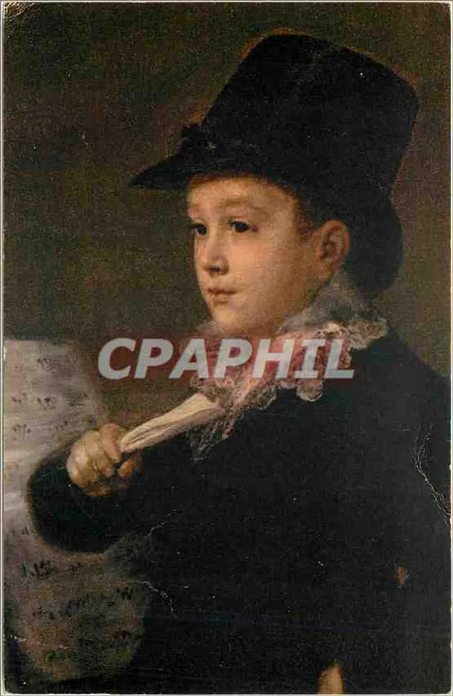 Portrait d'enfant — Goya (1746-1828) — Édité par le COMITÉ NATIONAL DE L'ENFANCE - Recto