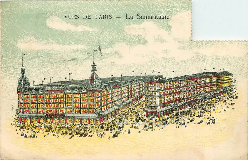 A Samaritaine — VUES DE PARIS — Editor não visível - Frente