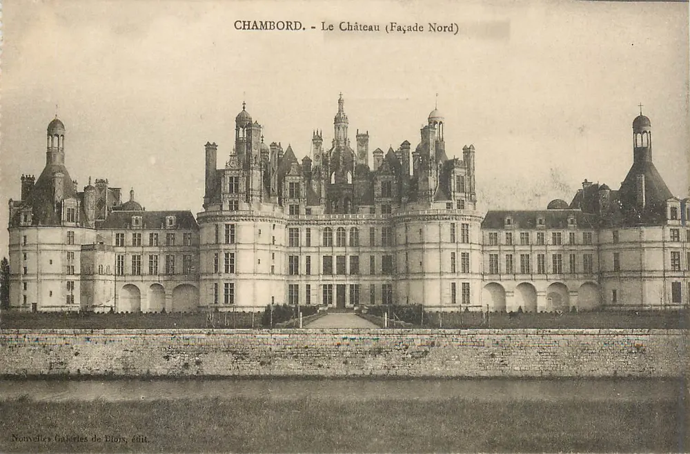 Chambord - Het Kasteel (Noordgezicht) — Nouvelles Galeries de Blois, uitgever - Voorkant