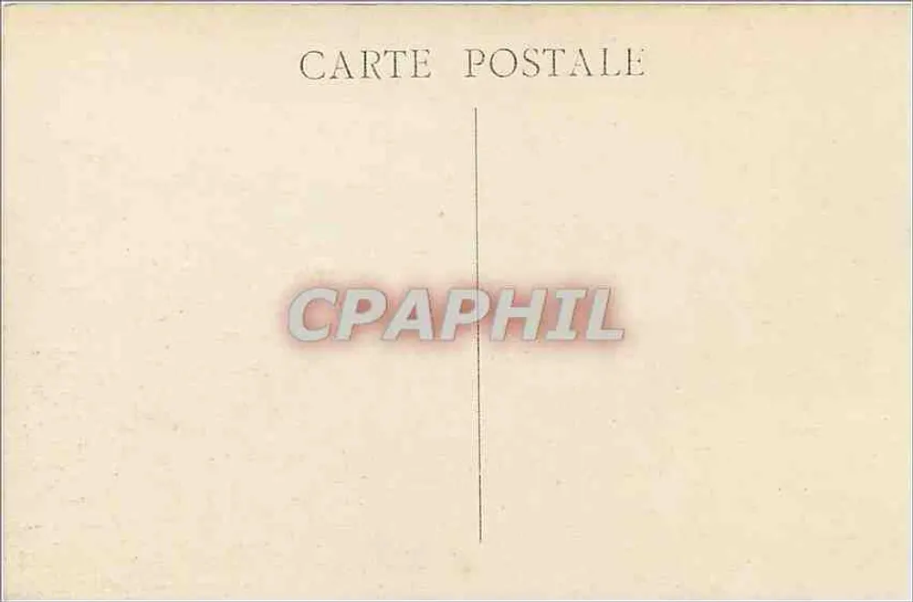Marseille — Palácio Longchamp com fonte central — número de série não visível - Verso