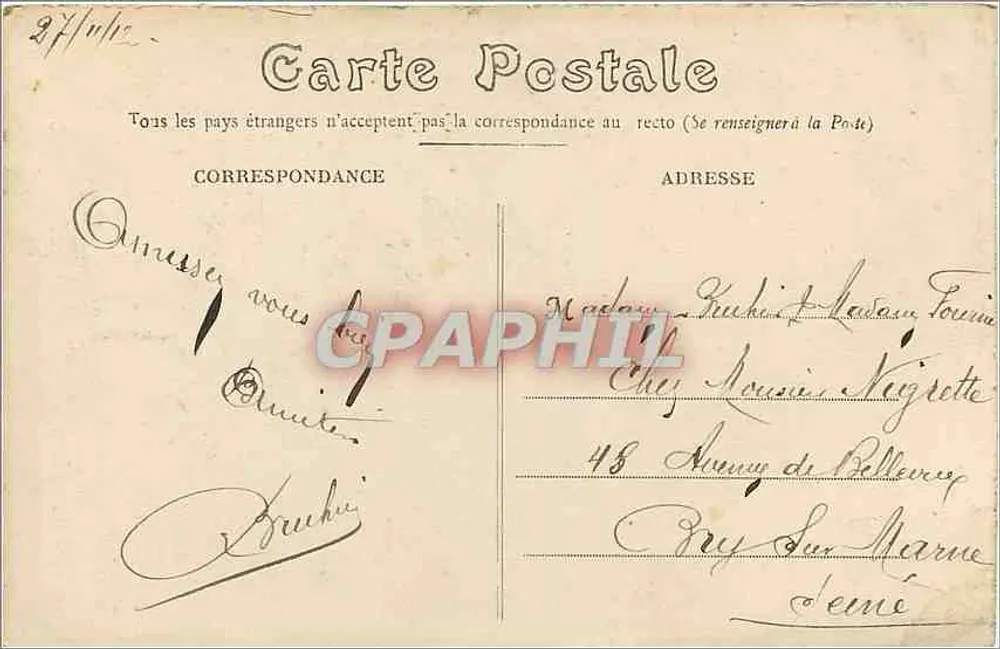 Dieppe — O Boulevard Maritime — 1587 - Verso