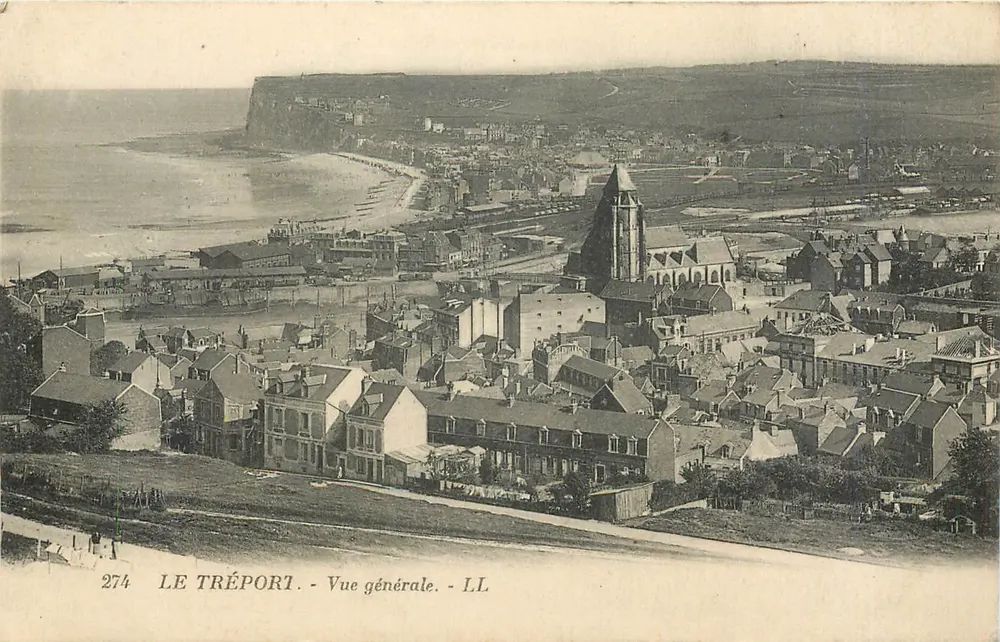Le Tréport - Vista geral - LL - Frente