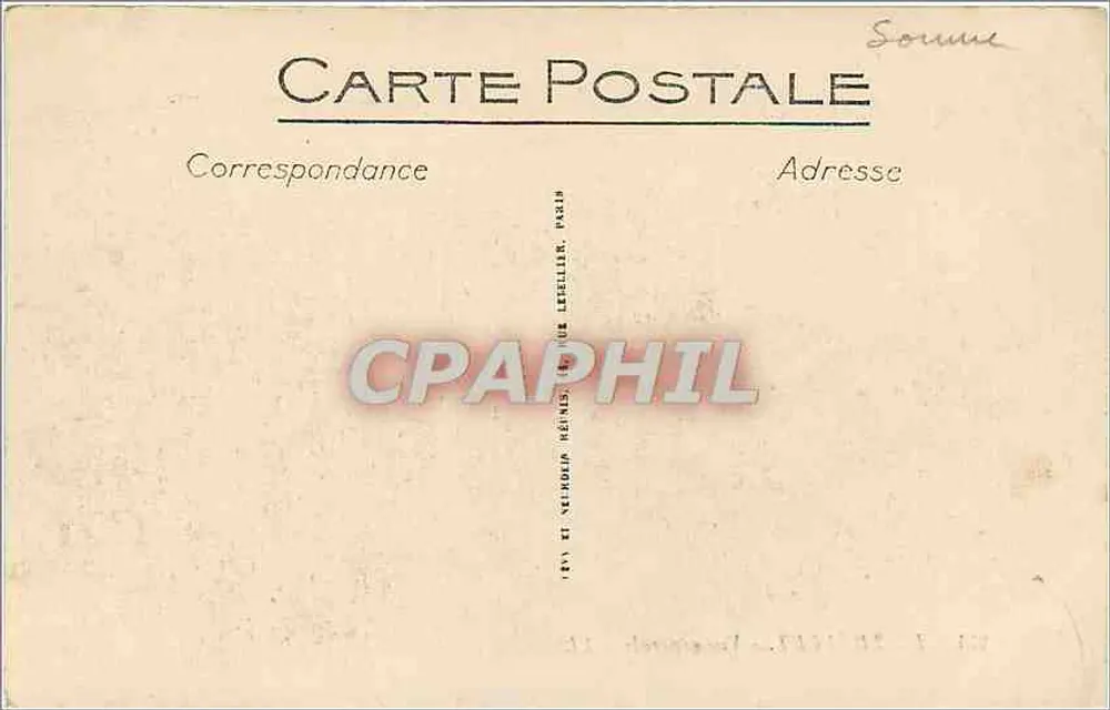 Le Tréport - Vista geral - LL - Verso