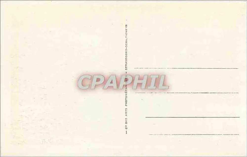 La Bourboule - Vista geral — Bilhete postal antigo n°6 — editor Bilhete postal antigo dos Artes Fotocameras - Verso